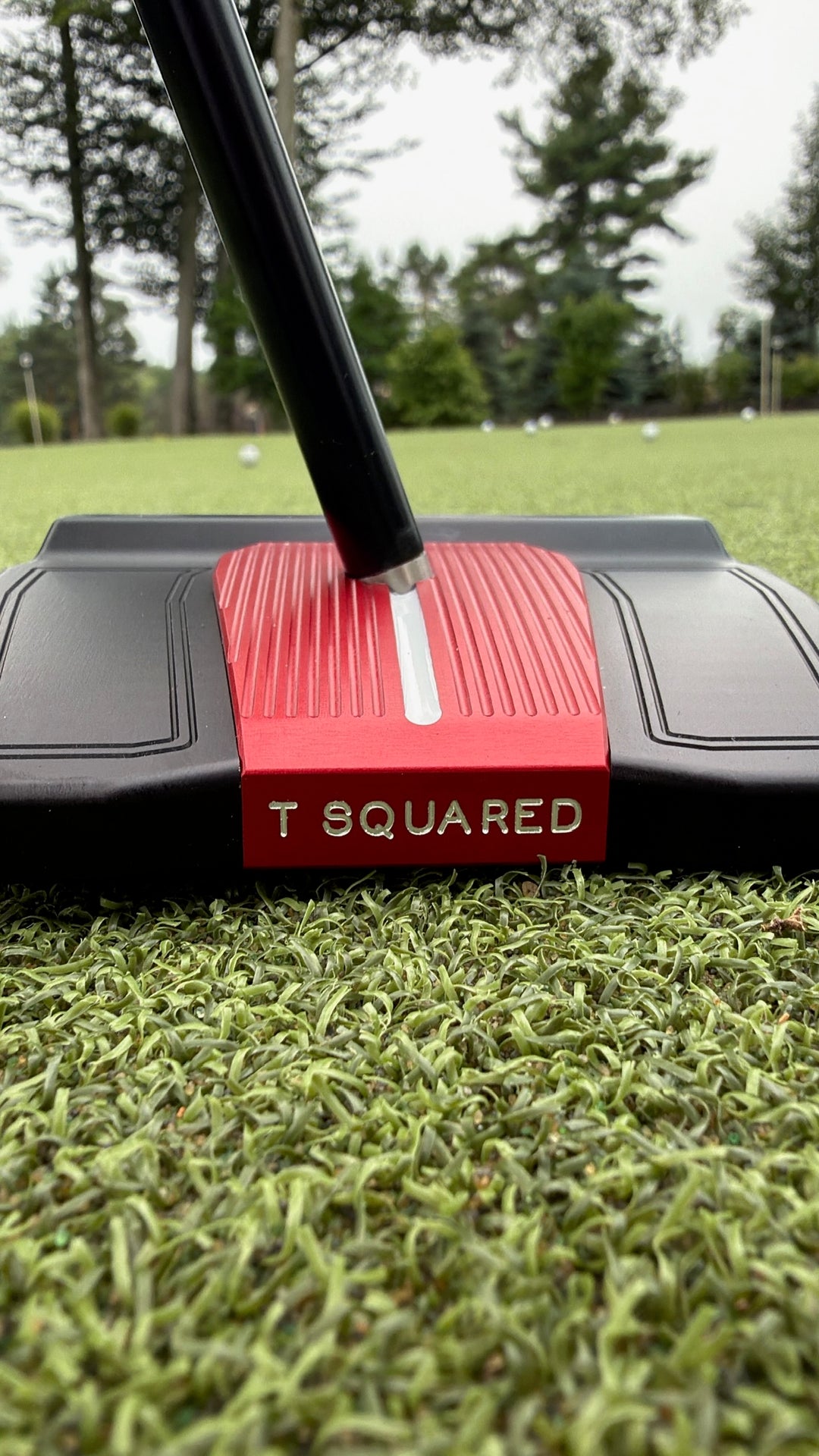 T Squared T Zero red face insert engraved T SQUARED