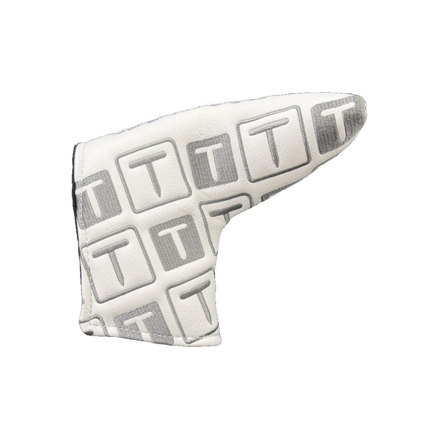 T Squared Standard Blade/Mid-Mallet Headcover (White)
