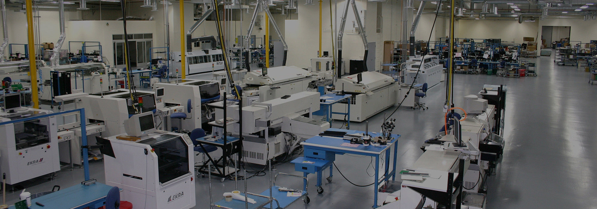 Inside our manufacturing facility