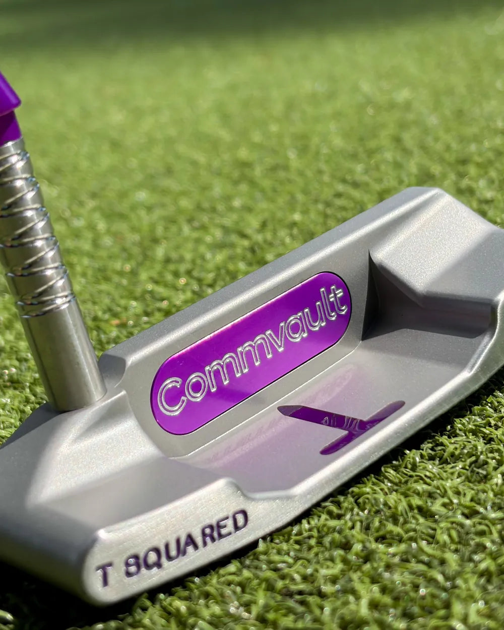 Commvault branded T Squared putter