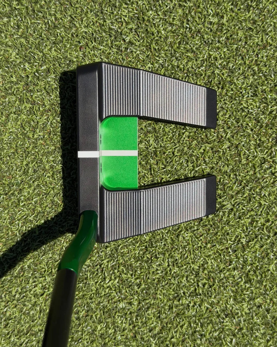 Custom TS-1104 putter, Green and black